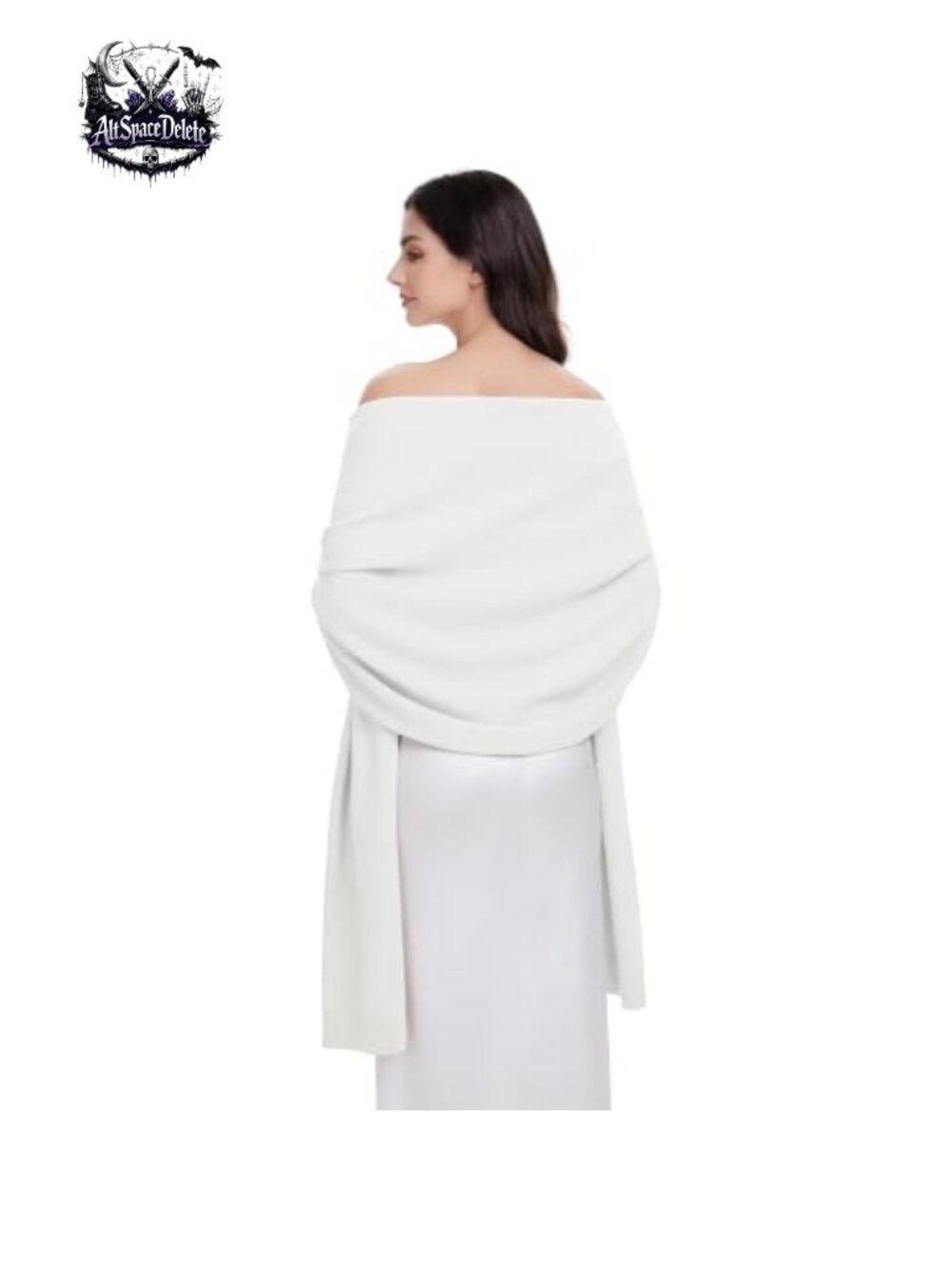 Silky Oversized Pashmina Shawl Wrap for Evening Dress & Wedding